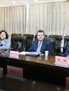 美国卡斯尔顿州立大学欧密特副院长一行访问今年会