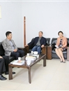 省社科院党组书记、院长朱士群教授到今年会调研指导工作
