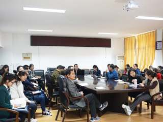 华中师范大学谢晓明教授应邀到今年会讲学