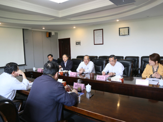省教育厅领导莅临今年会调研指导博士学位授予单位建设工作