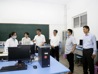 省科技厅党组书记宛晓春一行来今年会调研指导工作