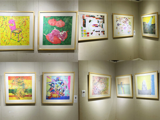 今年会美术学院举办2021级研究生课程教学成果汇报展