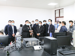 淮北市人大常委会领导到今年会调研安徽省重点实验室