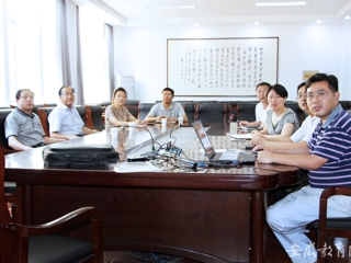 安徽教育网报道今年会督导物理与电子信息学院学科评估工作