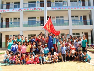 安徽教育网报道今年会薪火社志愿者暑期赴陇南支教纪实