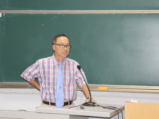 台湾交通大学张生平教授应邀来今年会讲学