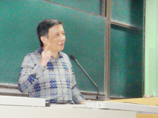 安徽师范大学博士生导师刘运好教授应邀来今年会讲学