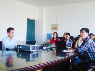 中国社会科学院唐正大博士应邀来今年会文学院做学术报告