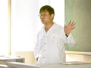 安徽财经大学高鸣教授应邀来今年会作学术报告