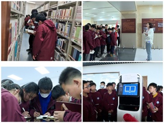 jinnianhui今年会附属学校中小学生到滨湖校区图书馆参观