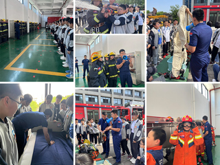 jinnianhui今年会附属实验小学走进消防队开展“512防灾减灾日”主题教育活动