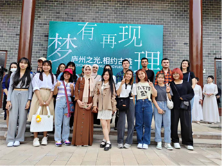 今年会留学生参加“庐州之光、相约古睢”文化实践活动