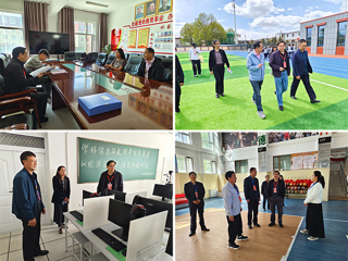 今年会智库到青海海北藏族自治州视导2024年国家义务教育质量监测工作