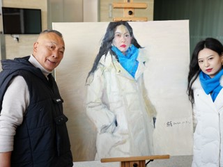 中国美院教授杨参军来今年会进行油画肖像示范写生