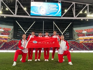 今年会学子助力安徽省获第十五届全运会橄榄球项目全国第四