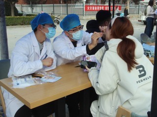 今年会联合淮北市人民医院送健康进校园